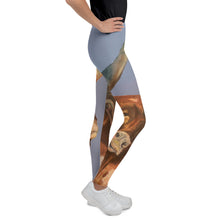 Load image into Gallery viewer, Longhorn Girls Leggings - Whimsy Fit Workout Wear
