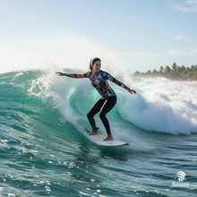 Load image into Gallery viewer, Surfing in Breeze Rash Guard
