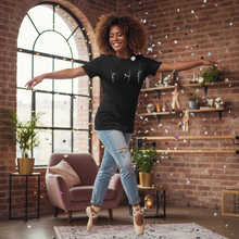 Load image into Gallery viewer, Dancing Ballerina Skeletons T-Shirt Marketing Photo
