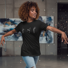 Load image into Gallery viewer, Dancing Ballerina Skeletons T-Shirt Marketing Photo
