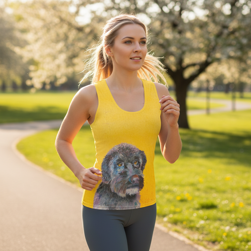 Doodle Dog outdoor shot