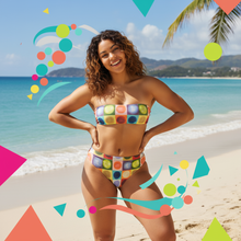 Load image into Gallery viewer, High-waisted bikini bottom Circles Marketing Photo
