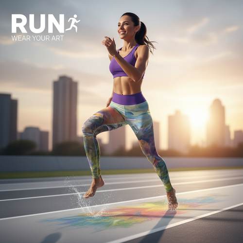 Marketing photo for Run leggings