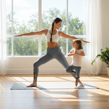 Load image into Gallery viewer, Mother daughter studio yoga
