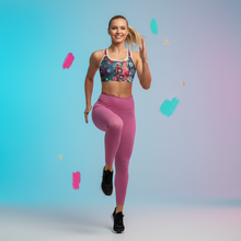 Load image into Gallery viewer, Padded Sports Bra Breeze Fresh Version
