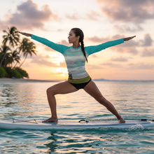 Load image into Gallery viewer, Party is Over Rash Guard Marketing Photo - New
