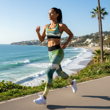 Load image into Gallery viewer, Sink or Swim Leggings Marketing Photo
