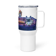 Load image into Gallery viewer, Salon Dogs Travel mug with a handle - Whimsy Fit Workout Wear
