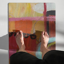 Load image into Gallery viewer, Abstract Print on Yoga Mat Personalized Whimsy Fit
