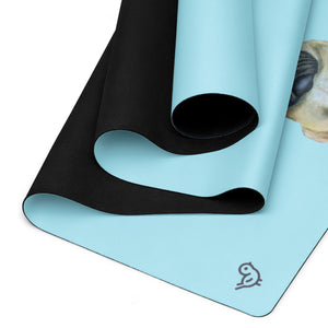Frenchie French Bulldog on Yoga Mat Personalized Whimsy Fit