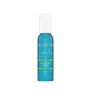 ANN WEBB Balancing Lotion is a light weight night time moisturizer with anti-aging peptides- Whimsy Fit Workout Wear