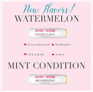 ANN WEBB Skin Care THE BALM: MUCH MORE THAN A CHAPSTICK!  Can be used on lips, eyes or the entire face!  Made in America