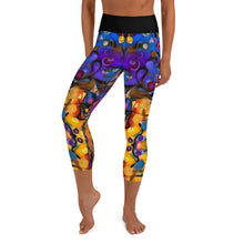 Load image into Gallery viewer, "Breeze Bright" Yoga Capri Leggings - Whimsy Fit Workout Wear
