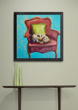 Load image into Gallery viewer, Dog in Red Chair - Whimsy Fit Workout Wear
