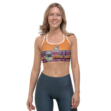Load image into Gallery viewer, "Salon Dogs" Sports bra - Whimsy Fit Workout Wear
