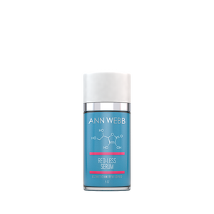 ANN WEBB Redless Relief Serum: Anti-aging serum fights rosacea, hydrates & boosts collagen.  Made in America.