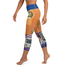 Load image into Gallery viewer, "Salon Dogs" Yoga Capri Leggings - Whimsy Fit 
