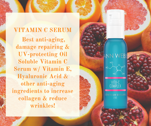 🍊ANN WEBB Vitamin C Serum: Anti-aging, damage repairing & UV-protecting serum.  Made in America.