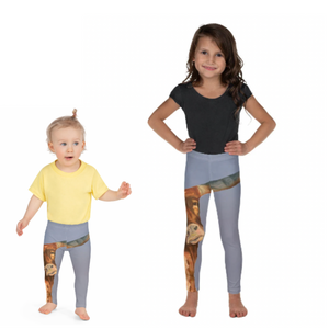 Whimsy Fit "Horns" Toddler & Girls Leggings - Whimsy Fit Workout Wear