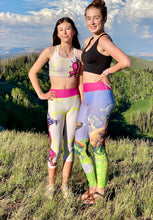 Load image into Gallery viewer, &quot;Don&#39;t Tip&quot; Yoga Capri Leggings with Mutt  - Whimsy Fit Workout Wear
