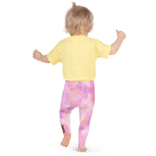 Load image into Gallery viewer, Whimsy Fit &quot;Cotton Candy with Party Dog&quot; Toddler Leggings
