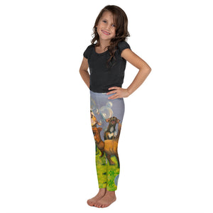 Whimsy Fit "Bubbles" Toddler & Girls Leggings - Whimsy Fit Workout Wear