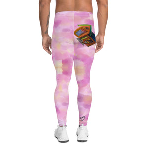 Whimsy Fit Men's "Party Dog" Leggings - Whimsy Fit Workout Wear