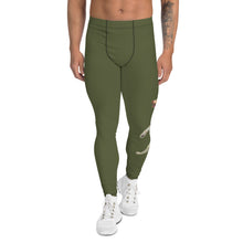 Load image into Gallery viewer, Whimsy Fit Men&#39;s &quot;Dexter&quot; Leggings in &quot;In the Army Green&quot;
