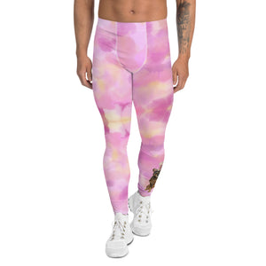 Whimsy Fit Men's "Party Dog" Leggings - Whimsy Fit Workout Wear Meggings