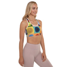 Load image into Gallery viewer, Whimsy Fit &quot;Circles&quot; Padded Sports Bra - Whimsy Fit Workout Wear
