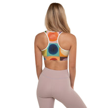 Load image into Gallery viewer, Whimsy Fit &quot;Circles&quot; Padded Sports Bra - Whimsy Fit Workout Wear
