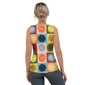 Whimsy Fit "Circles" Tank Top - Whimsy Fit Workout Wear