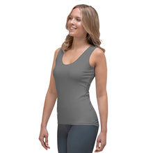 Load image into Gallery viewer, Whimsy Fit Grey Tank Top with French Bulldog - Whimsy Fit Workout Wear
