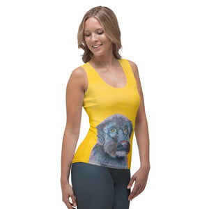 Whimsy Fit "Doodle Dog" Tank Top - Whimsy Fit Workout Wear