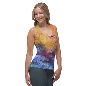 Whimsy Fit "Splash" Tank Top - Whimsy Fit Workout Wear