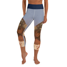 Load image into Gallery viewer, &quot;Horns 2&quot; Yoga Capri Leggings - Whimsy Fit Workout Wear
