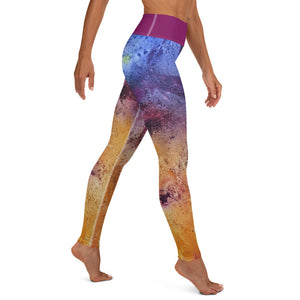 "Splash" Yoga Leggings - Whimsy Fit Workout Wear