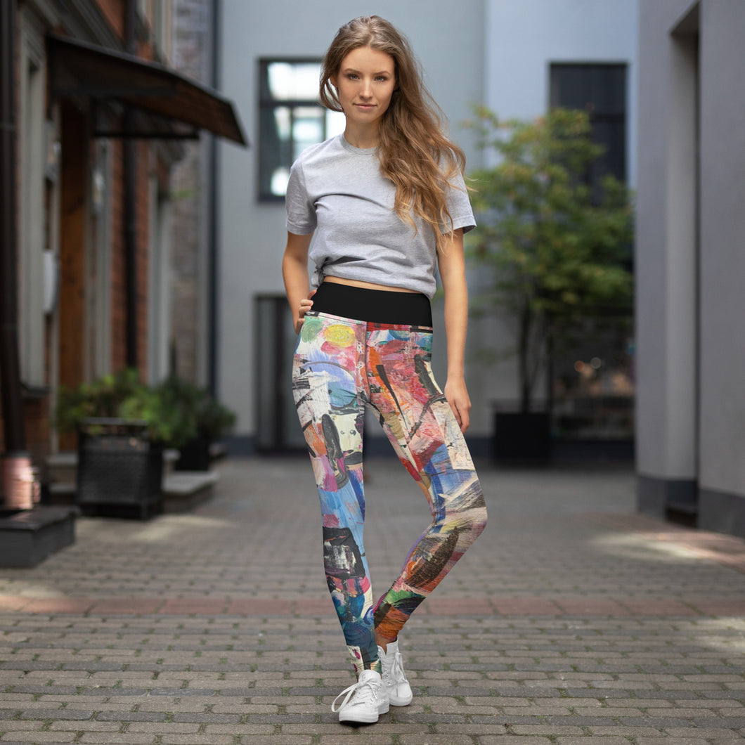 Whimsy Fit Yoga & Workout Leggings 