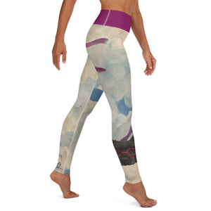 "Can I Come In?" Yoga Leggings - Whimsy Fit Workout Wear