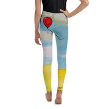 Load image into Gallery viewer, Whimsy Fit “Red Balloon” Girls Leggings - Whimsy Fit Workout Wear
