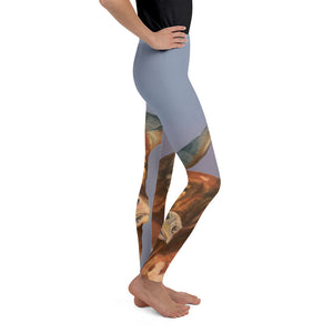 Whimsy Fit "Horns" Girls Leggings - Whimsy Fit Workout Wear