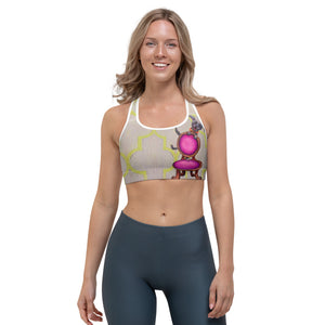 "Don't Tip" Sports bra - Whimsy Fit Workout Wear