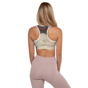 "Can I Come in?" Padded Sports Bra - Whimsy Fit Workout Wear