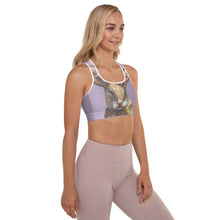 Load image into Gallery viewer, Purple Padded Sports Bra Bunny - Whimsy Fit Workout Wear
