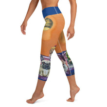 Load image into Gallery viewer, &quot;Salon Dogs&quot; Yoga Capri Leggings - Whimsy Fit Workout Wear
